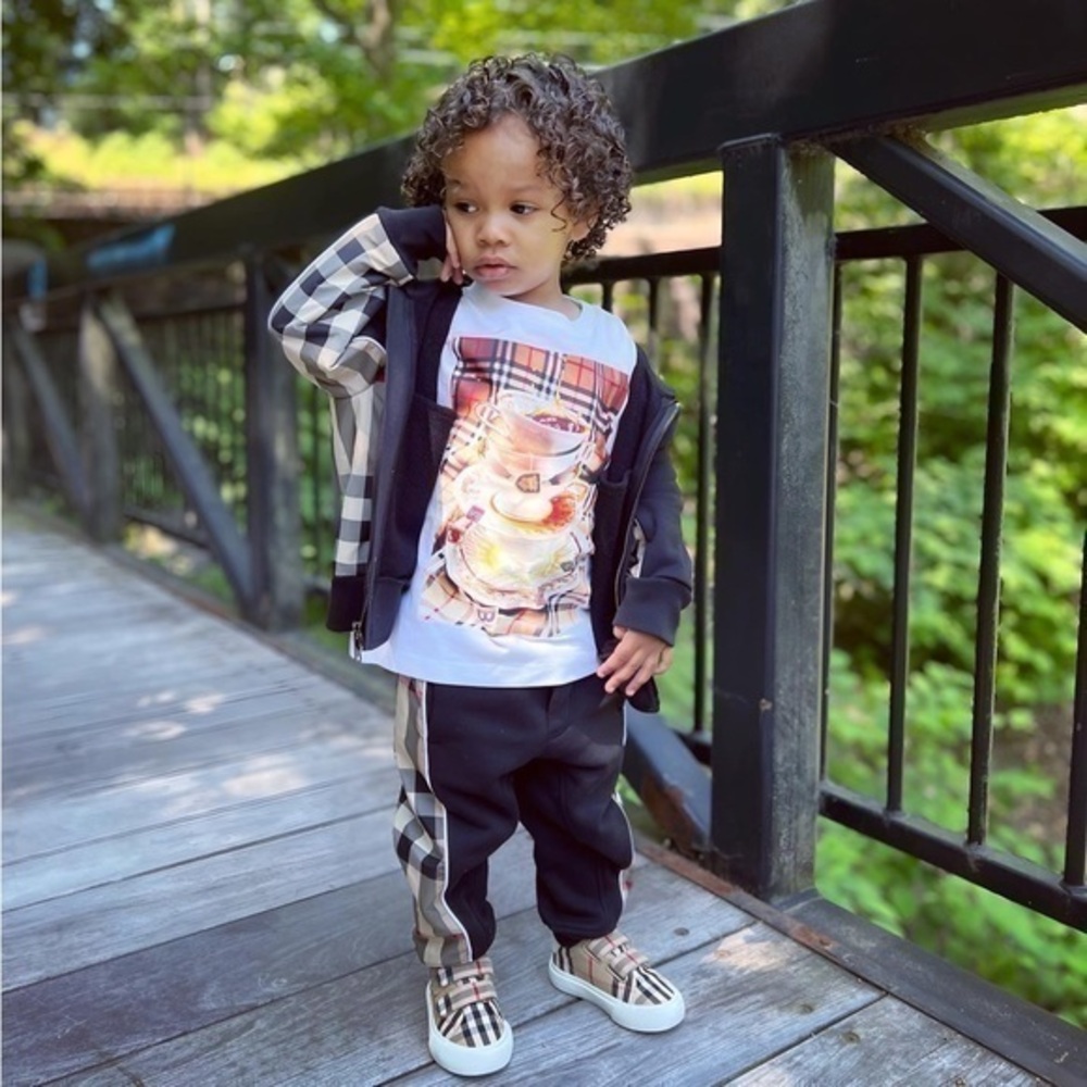 Burberry matching sweatsuit set